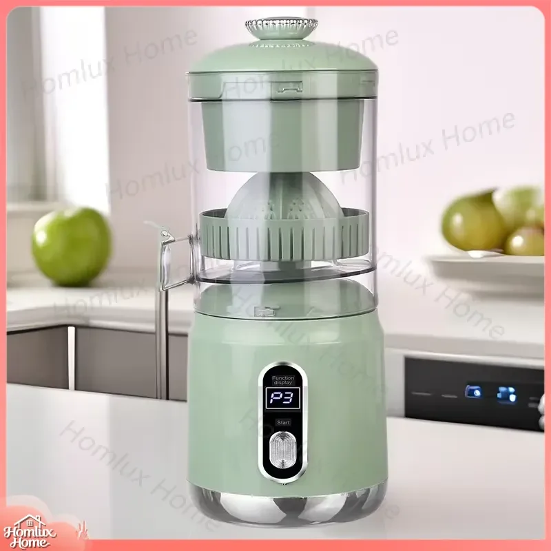 Portable Citrus Juicer 600ml Wireless USB Rechargeable Automatic Orange Lemon Squeezer Hands Free Fruit Juice Maker