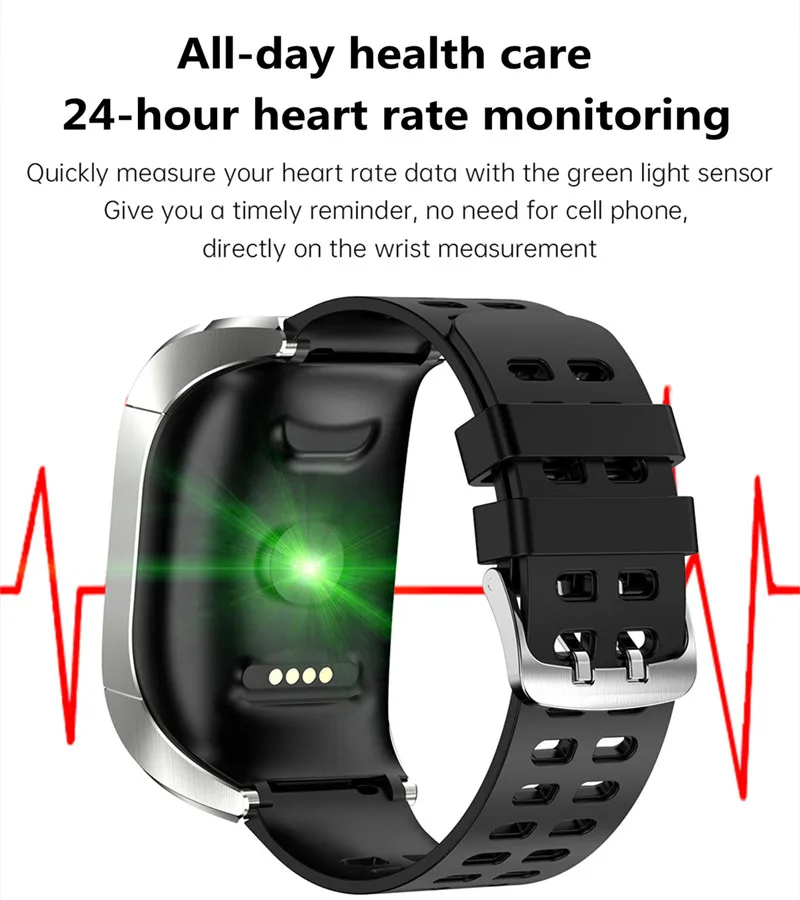 2023 Upgraded TWS Bluetooth Headset Smart Watch 2 in 1 Men\'s Sports Fitness Tracker Heart Rate Monitor Full Touch Waterproof