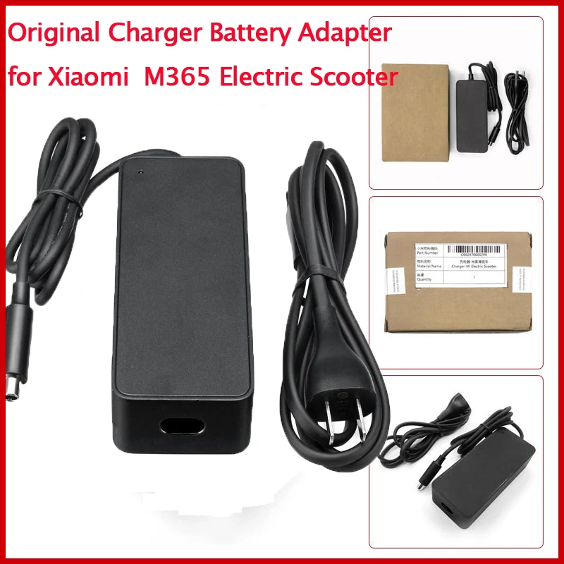 

Original 42V 1.7A Charger Adapter for Xiaomi M365 1S Pro Pro2 Electric Skateboard Scooter Part Power Charger E-Scooter Accessory