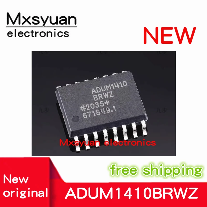 10~100pcs ADUM1410 ADUM1410BRWZ ADUM1410BRW SOP16 new