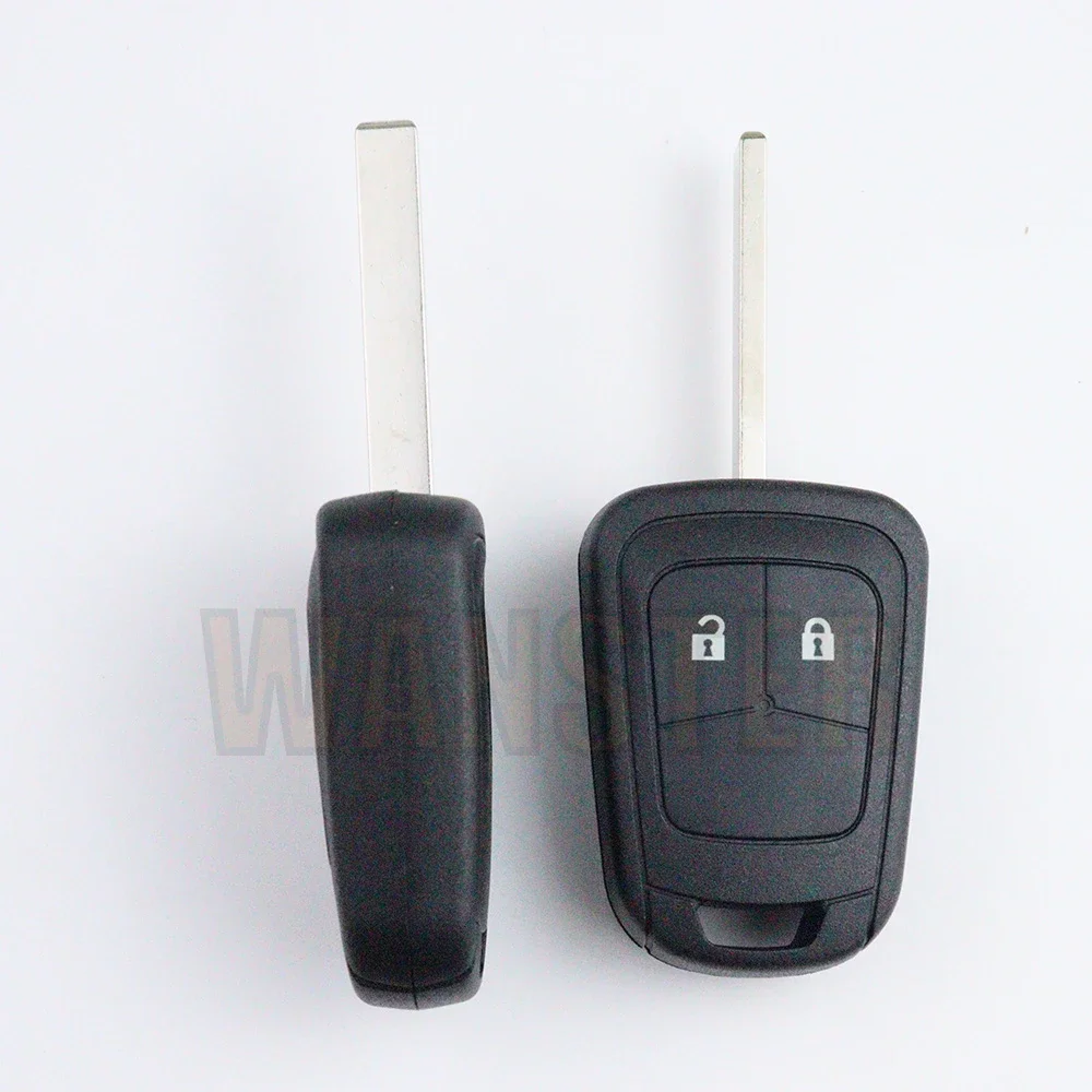 2/3 Car Key Housing Key Fob Case Shell for Opel Astra 2012 for Chevrolet Camaro Sonic Cruze Malibu Volt Spark Equinox