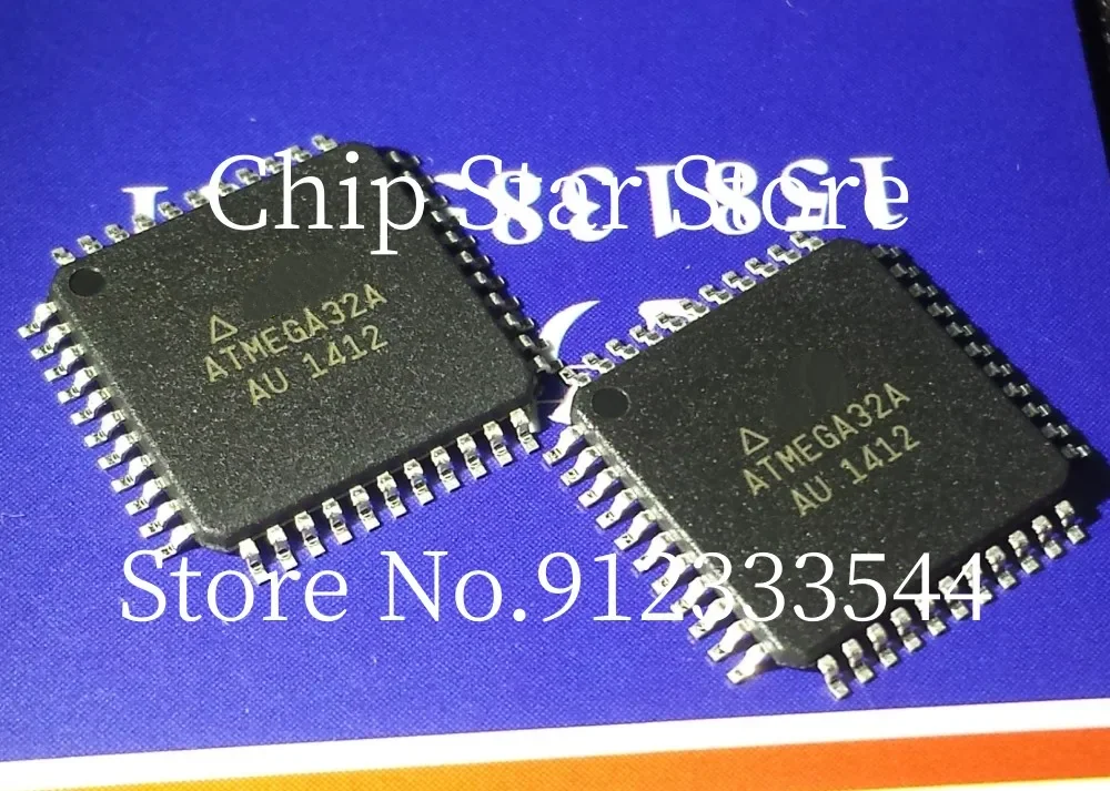 5-50pcs  ATMEGA32A-AU  ATMEGA32A  TQFP44  8Bit MCU AVR ATmega Family ATmega32 Series Microcontrollers 100%New And Original