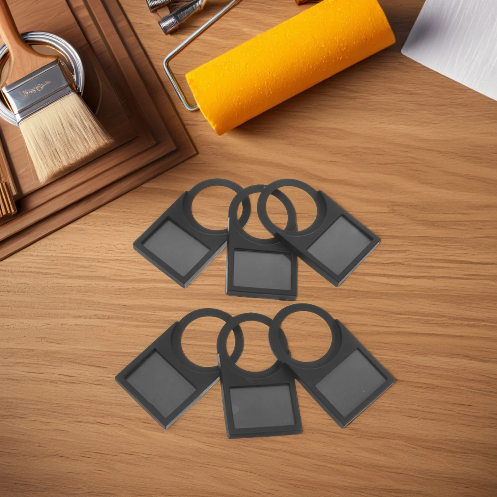 50Pcs Push Button Switch Sign Board Plastic Label Box Clear Display Durable Indicator for Signal Communication