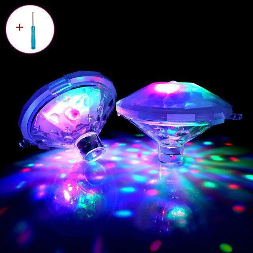 Chống Nước LED Nhiều Màu Sắc Tắm-Bể Bơi Phao Bồn Tắm Phao Đèn LED Tắm Lên Đồ Chơi Tắm Thời Gian Dành Cho Spa bồn Tắm Nước Nóng