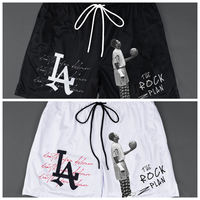 2025 Summer Men's Fast-drying Sports Shorts LA Basketball Dream Print Casual Street Shorts Comfortable Casual Sports Y2K Shorts
