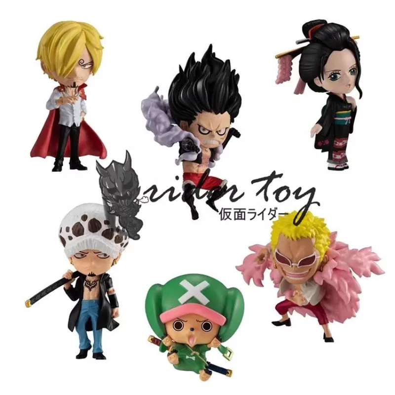 

One Piece ADVERGE 3 Wano Country Luffy Luo Mingge Q Version Figure Anime Personality Toy Model Ornament Gift Collection in Stock