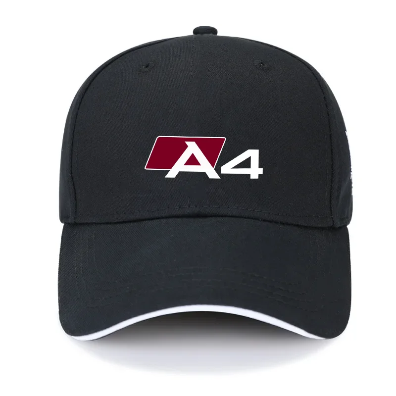 

Baseball Caps Spring Summer Sport Cap Hip Hop Hat For Audi A4 S4 RS4 B5 B6 B7 B8 Avant Sedan 1996 1998 1999 2002 2003 -2023