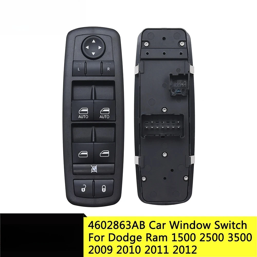 

Кнопка переключения главного окна для Dodge Ram 1500 2500 3500 2009-2012 4602863 AC 4602863 AD Автозапчасти 9 + 3 контакта