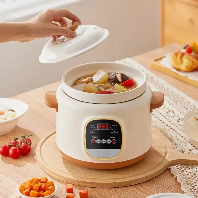 Rice Cooker with Low-Sugar Starch Reduction Full Ceramic Inner Pot