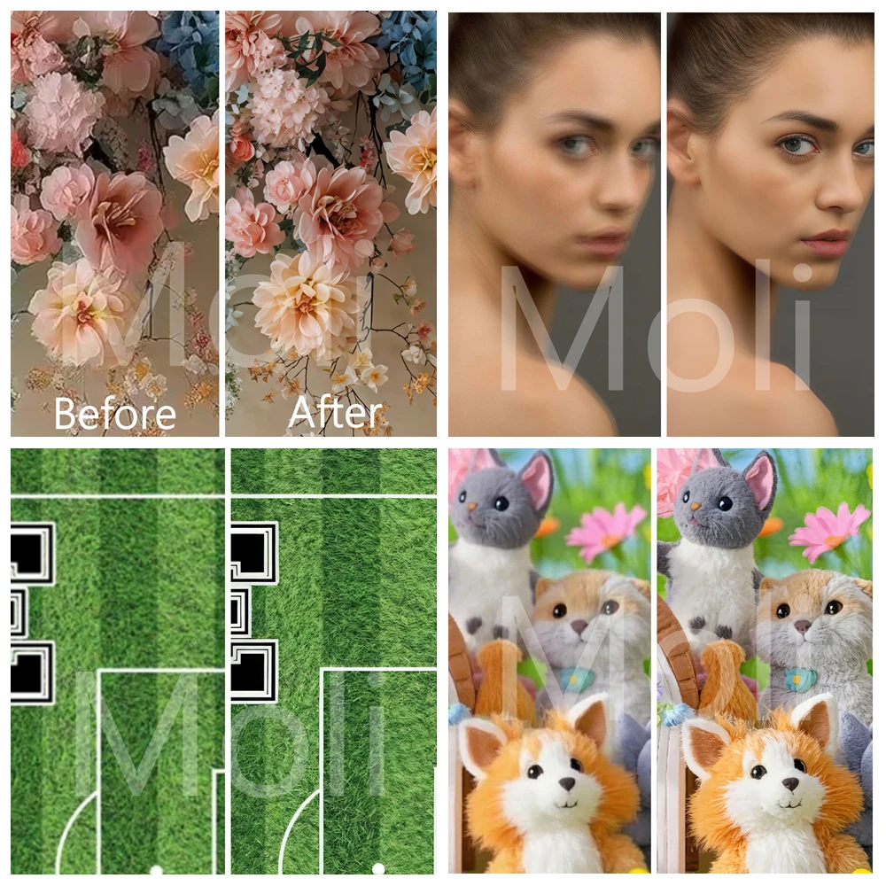 Sfondo fotografico di Natale Porta della fienile in legno con alberi fantasia Ritratto di bambini Festa in famiglia Photocall Sfondo fotografico Banner