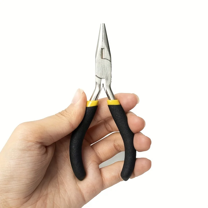 

Щипцы для наращивания волос, многофункциональные плоскогубцы для наращивания микробусинок, красные плоскогубцы для наращивания волос I Tip/Nano Beads