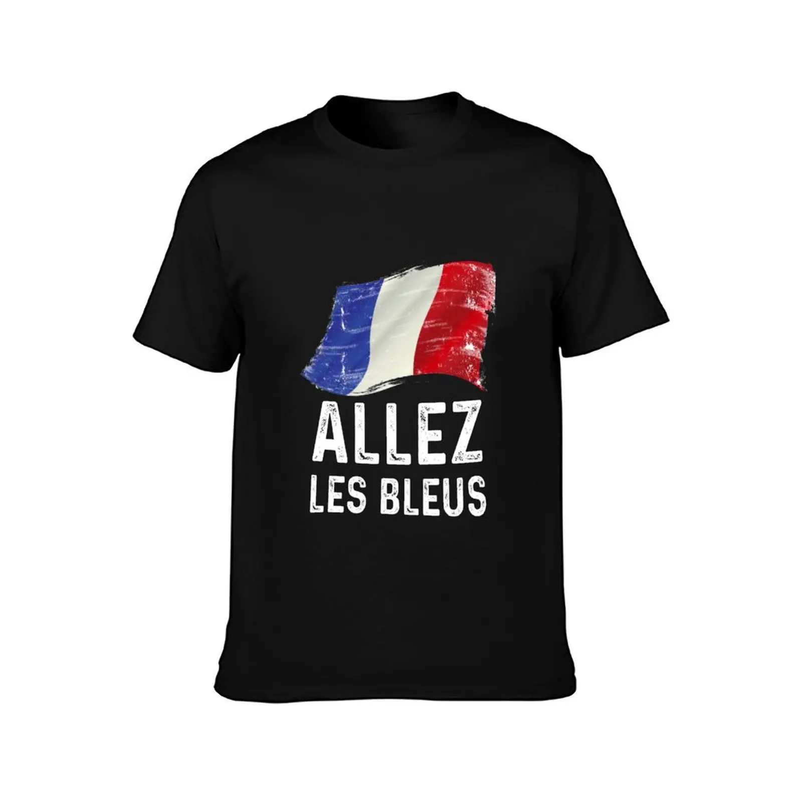 Allez Les Bleus T-Shirt Basic Regular Fit Casual T-Shirt