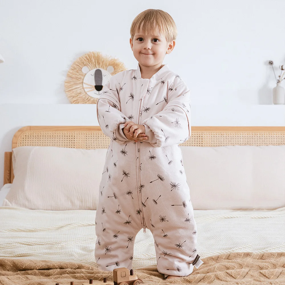 

Sleeping Bag Detachable Sleeves Detachable To Fit Multi-Season Belly Protector And Anti-Kick Quilt baby sleeping product