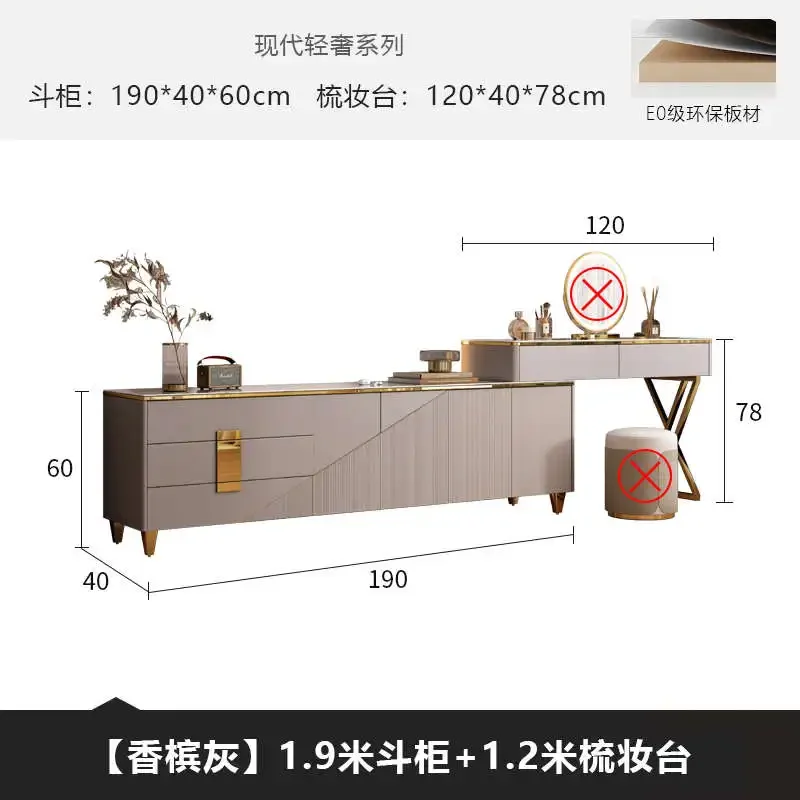 makeup stand tv stands Cabinet makeup toiletries mobile vanity desk with mirror and lights cheap dressing table Floor dresser
