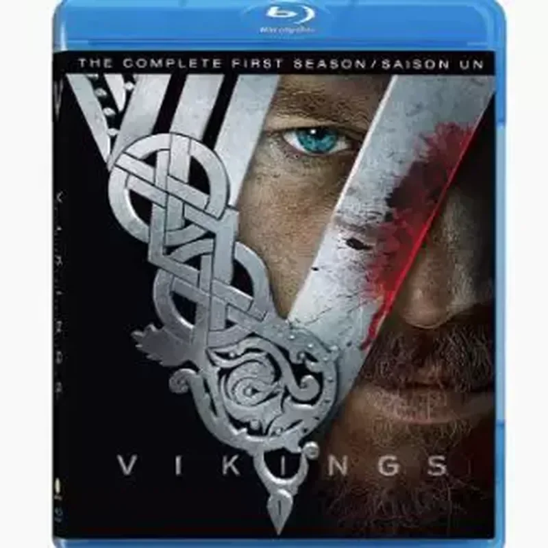 BD Blu-ray American Drama Viking Legends Vikings Seasons 1–6 21-Disc Complete Uncut Official High Definition Version
