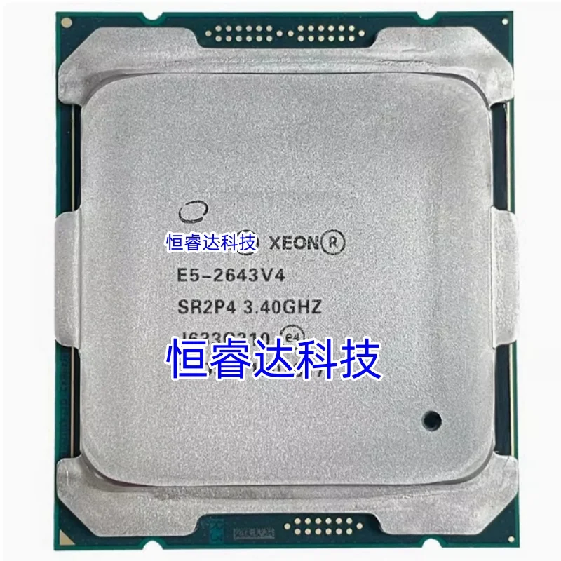 Xeon E5 2643 V4 Processor SR2P4 3.4Ghz 6 Core 135W Socket LGA 2011-3 CPU E5 2643V4