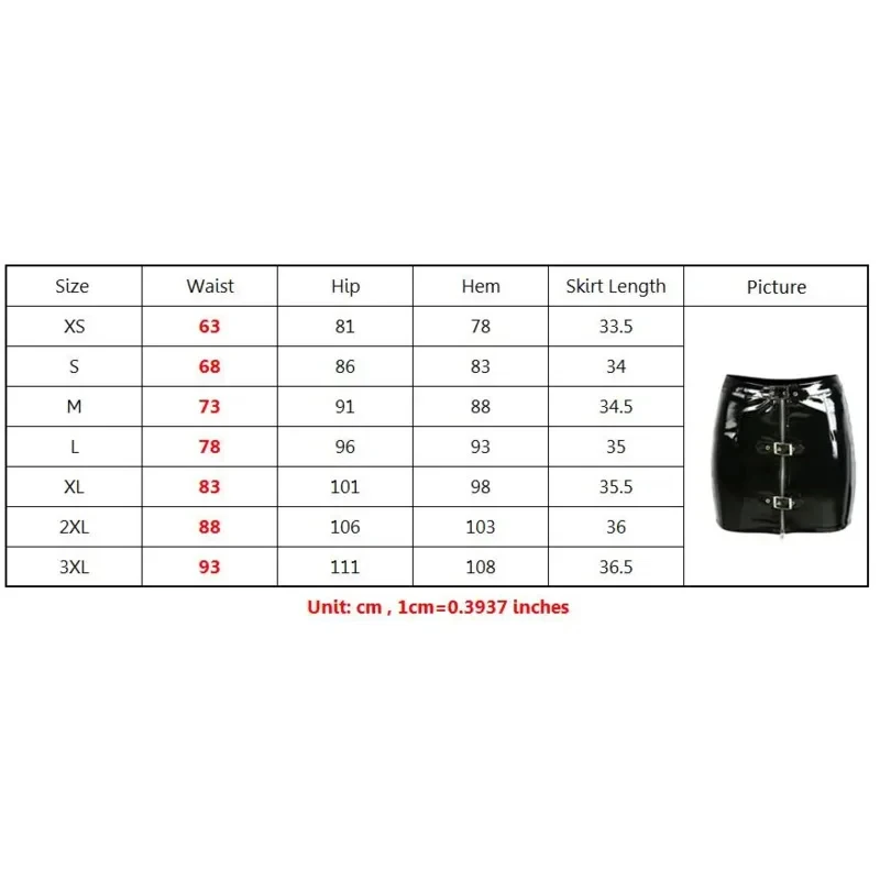2026 Women's button PVC pencil mini skirt vinyl latex zipper shiny tight nightclub club JOTFI view 6