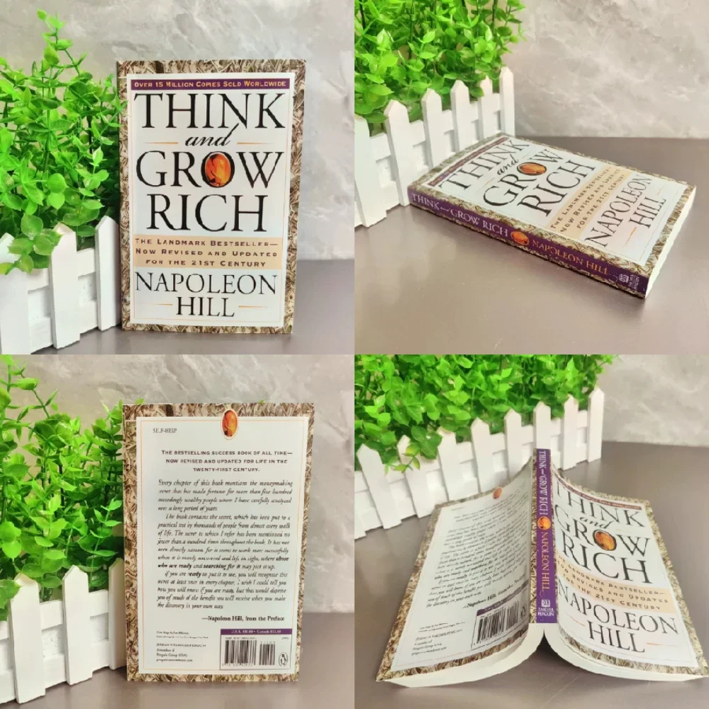 

Think and Grow, Rich Classic Вдохновляющие романы Think and Grow Rich от Napoleon Hill в мягкой обложке на английском языке
