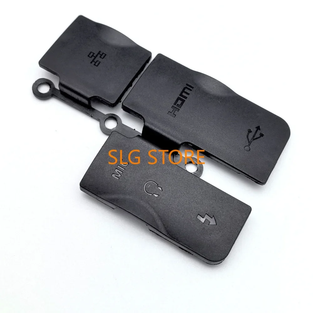Penutup Bawah Pintu Karet DC INVIDEO OUT Kompatibel dengan USB/HDMI Baru untuk Bagian Perbaikan Kamera Canon EOS-1DX2 1DX2 1DXII 1DX Mark II