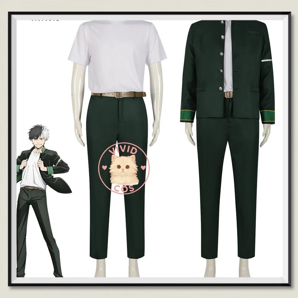 

WIND BREAKER Suou Hayato Косплей Костюм Аниме - Лицензированная Анимация Двумерный Полный Мужской Наряд Ролевая Игра Slim-fit