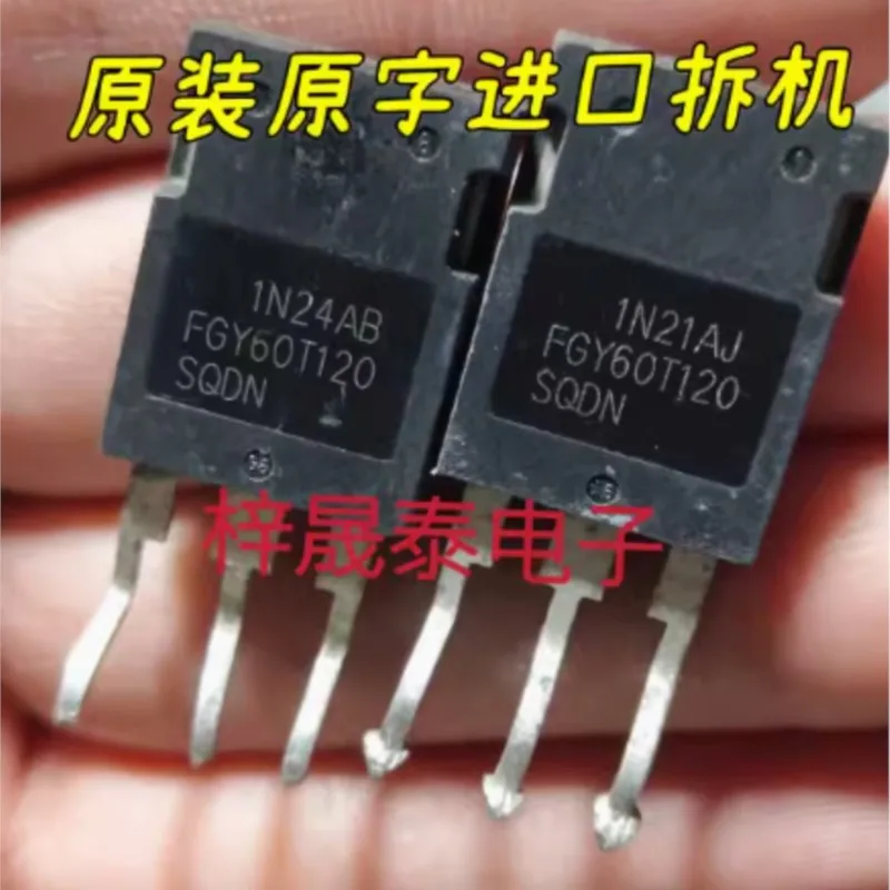 Used 1pcs FGY60T120SQDN FGY60T120 TO-3P Original disassembly