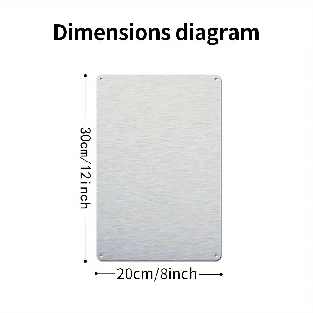 Placas de chapa de metal de vaca vintage: adornos de pared campestres para oficinas, bares, cafeterías y garajes.