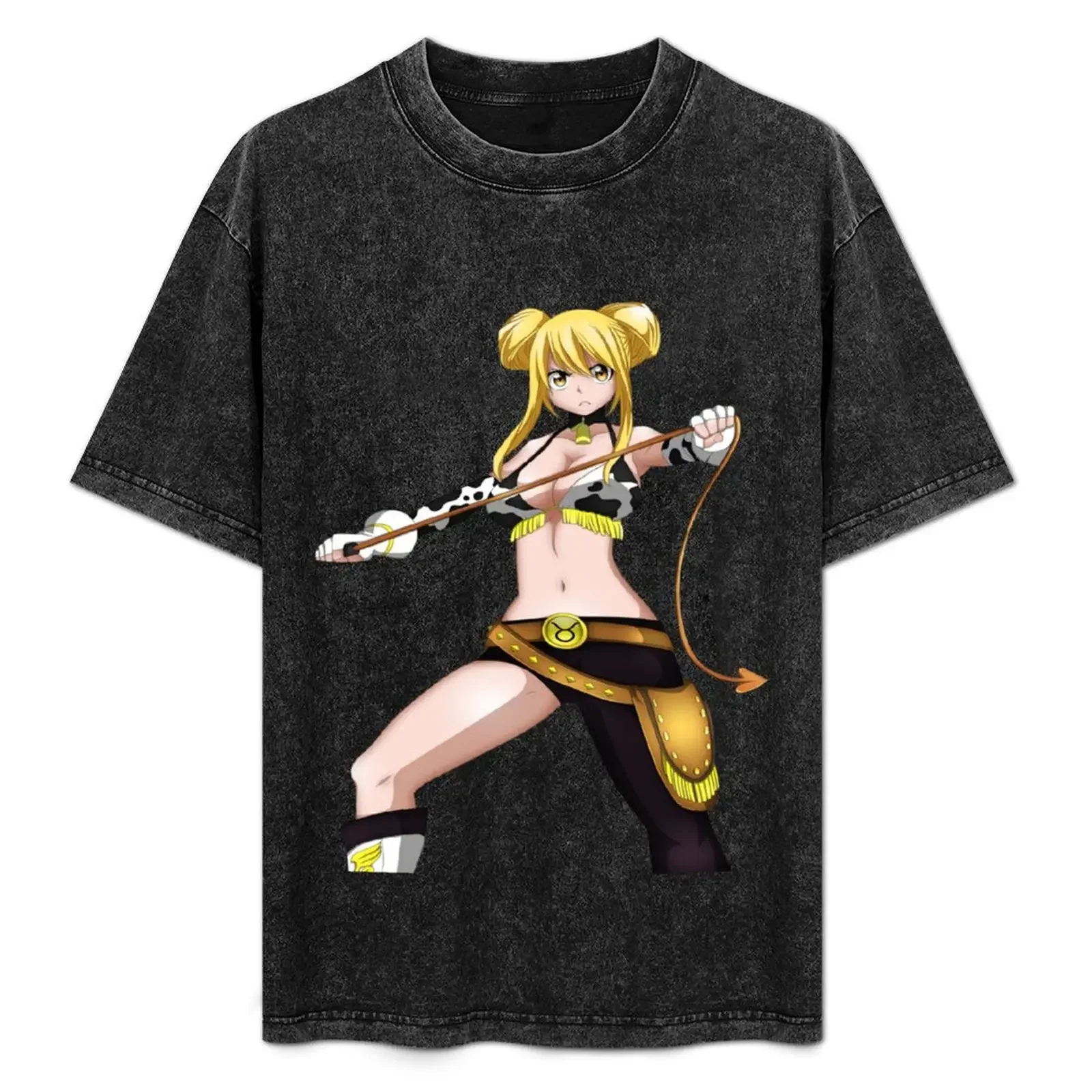 

lucy Star Dress: Taurus Form T-Shirt anime shirt anime figures boys animal print men tshirt
