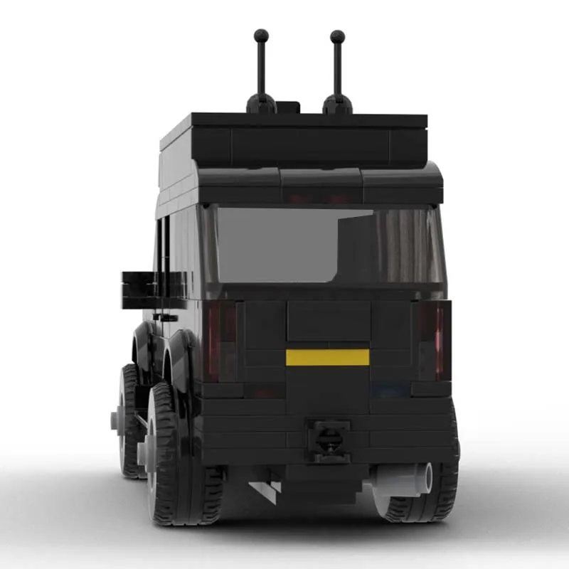 282 Pezzi Mattoncini per Veicoli Blindati, Piastra Antiproiettile Suberban, Mezza Motorata MOC, Costruzione Modulare Personalizzabile, Giocattolo Fai-da-Te per Ragazzi, Regalo di Natale