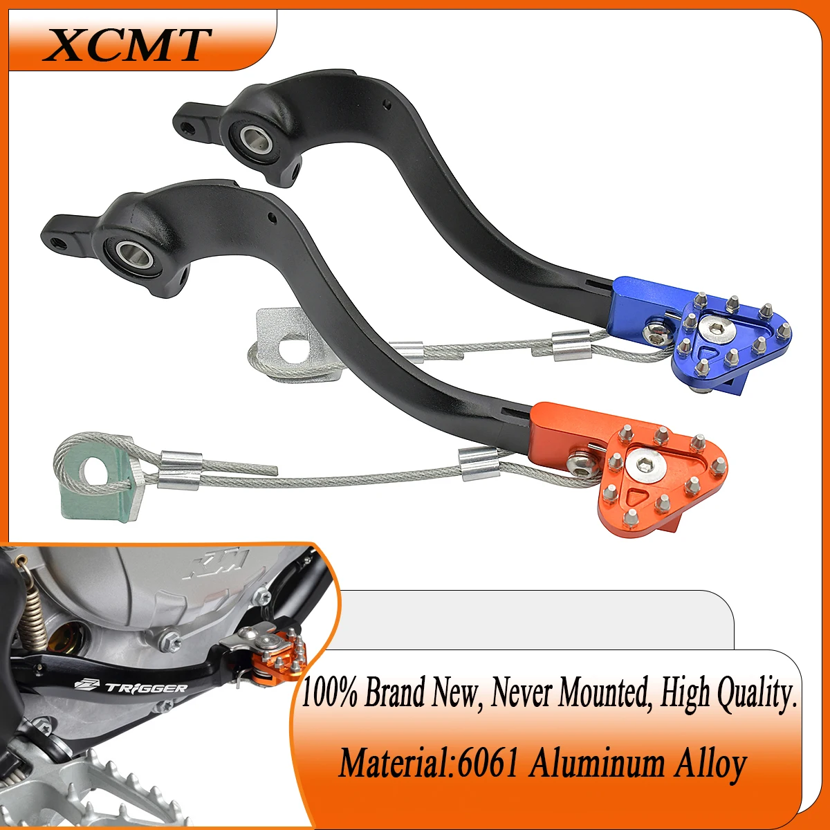 

Motocross CNC Rear Brake Pedal Arm Lever Brake Saver For KTM EXC SX SXF XC XCF HUSQVARNA TC TE FE FX FS 125 150 250 350 450 501