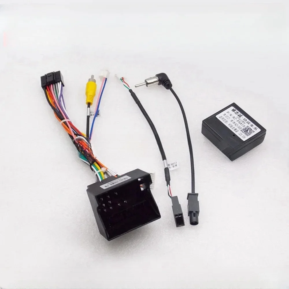 16 Pin to Wiring Harness CANBUS Decoder Box Car Quad to Lock Cable Adapter for Peugeot 2008 3008 308 307 5008 Citroen C5 C4 C3