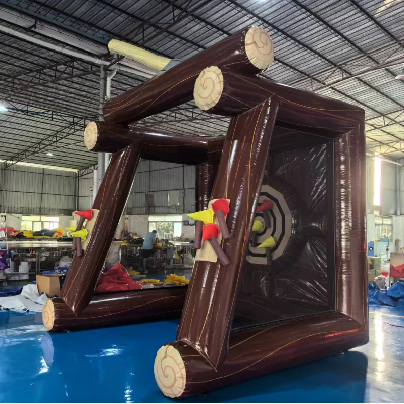 

Надувная мишень для стрельбы и метания топоров на липучках для детей и взрослых