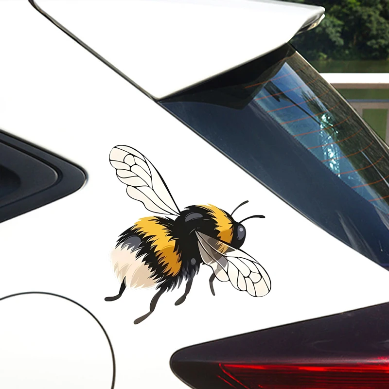 Lovely Little Bee Car Sticker For Laptop Bottle Truck Phone Motorcycle Van SUV Vehicle Paint Window Wall