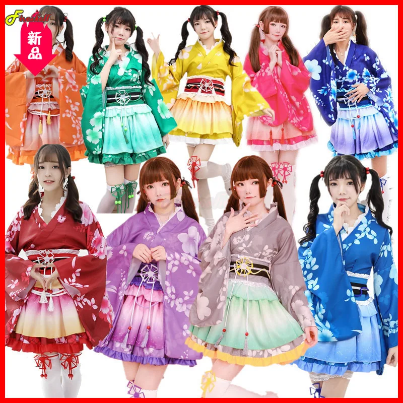 Halloween Anime Cosplay Liefde Live Kimono Yazawa Nico Kostuums Cosplay Voor Vrouw Meisje Sonoda Umi Nishikino Maki Honoka Honoka Eli