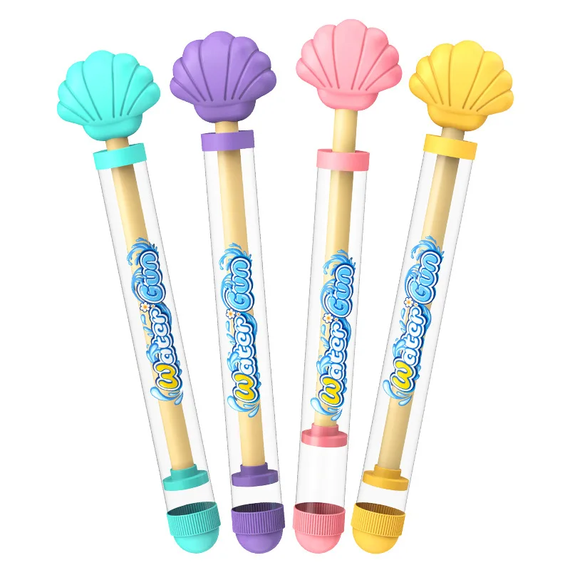 Hot Mini Fireworks Spray Water Pull-Back Water Gun Firing Water Gun Summer Outdoor Beach Poor Toy Shoot Water Gun for Kids