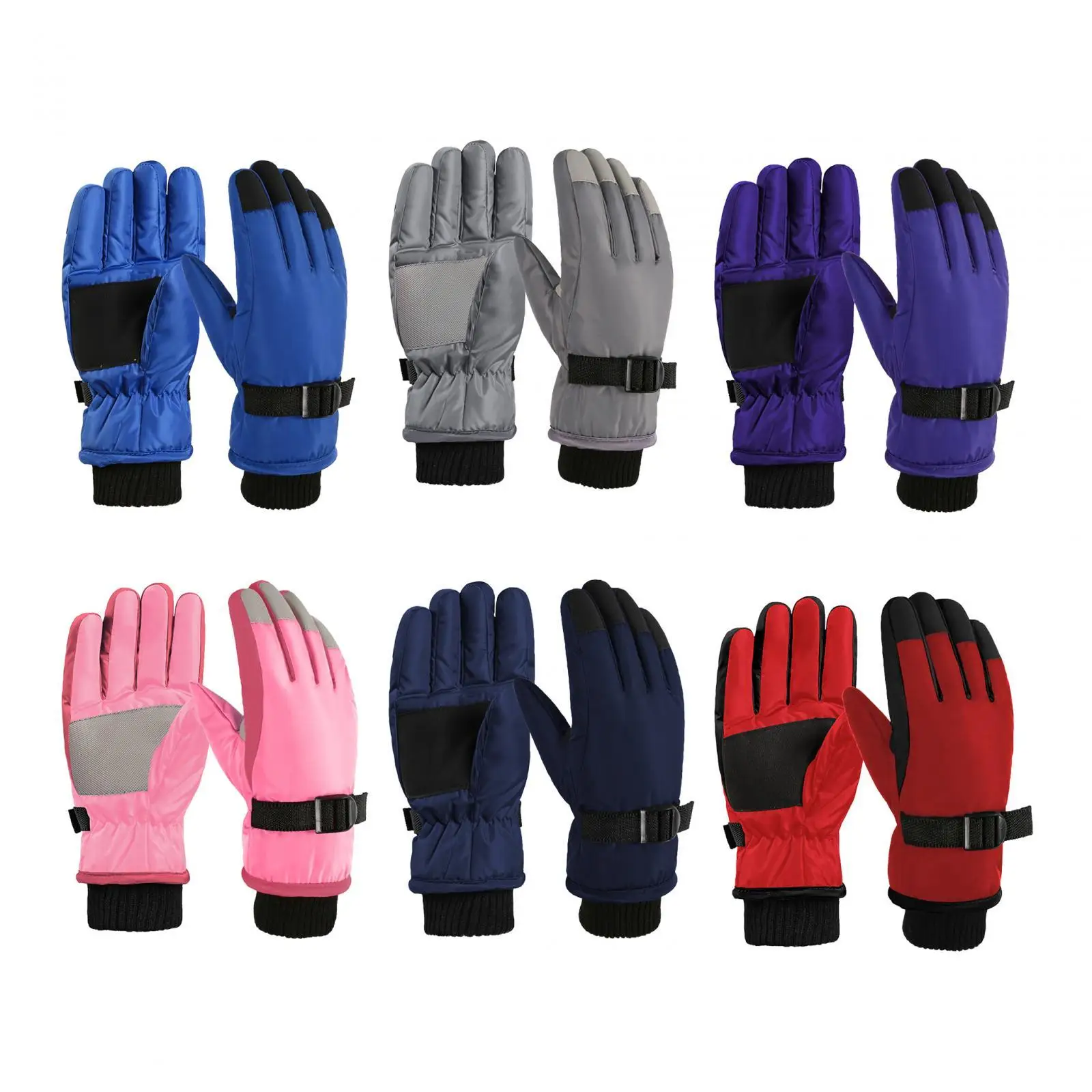 Winter Kids Gloves Waterproof Windproof Gloves for Cold Weather Ski Gloves for Children Girls Boys Skateboarding Running Cycling