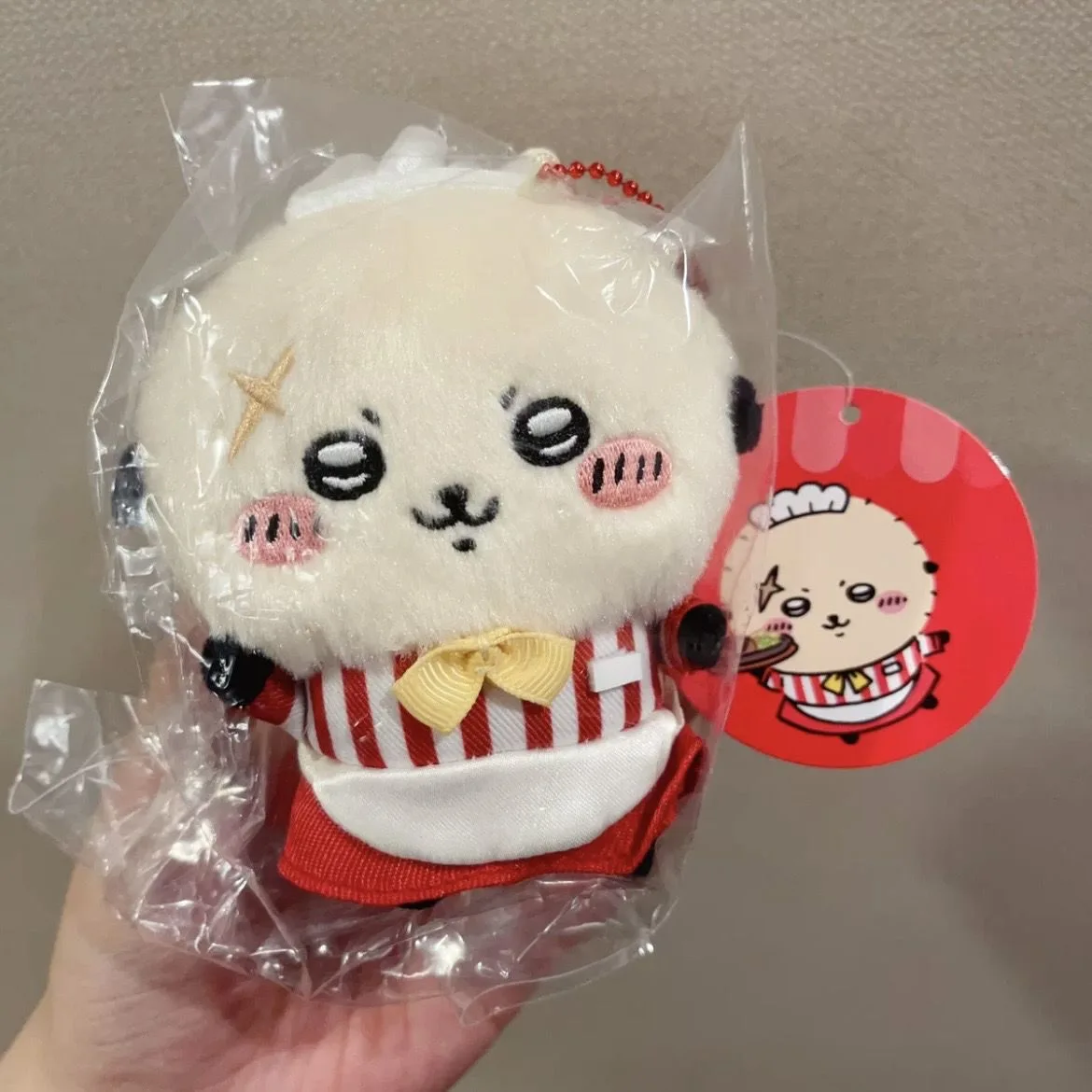 MINISO Chiikawa جديد Rakko أفخم دمية الألعاب الطرفية الكرتون kawaii Rakko ماجيك سلسلة حقيبة سحر الفتاة لطيف هدية عيد ميلاد