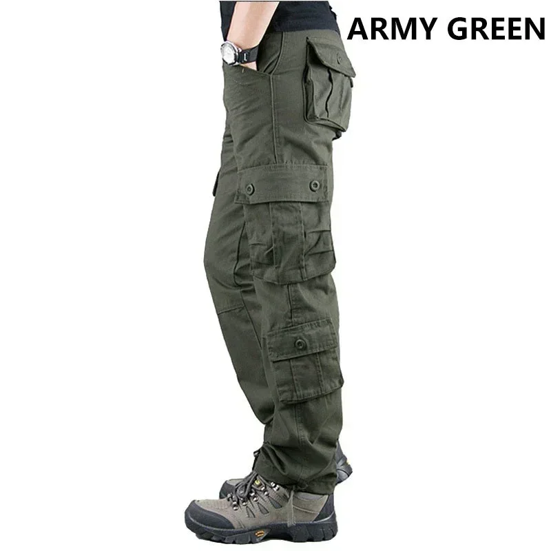 Men's Multi Pockets Cargo Harem Pants, Casual Joggers, Hip Hop Trousers, Male Track Pants, Harajuku Fashion, New Streetwear