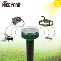 Ultrasonic Sonic Mouse Mole Pest  Repellent Solar Snake Mosquito Bird Ants Control Garden Yard Trap Spike Garden Pest Deterrent