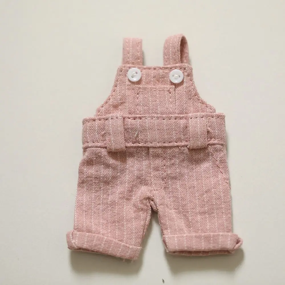 Nieuwe modepop rompertjes outfits handgemaakte multi-kleuren poppenkleertjes pop jeans broek voor 10 cm katoenen pop