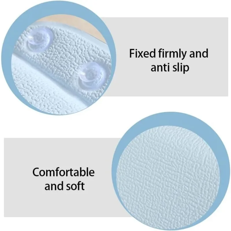 Head and Neck Bath Pillows with Strong Suction Cups Lazy Spa Headrest Waterproof Bathtub Cushion Bring A Relaxing Experience