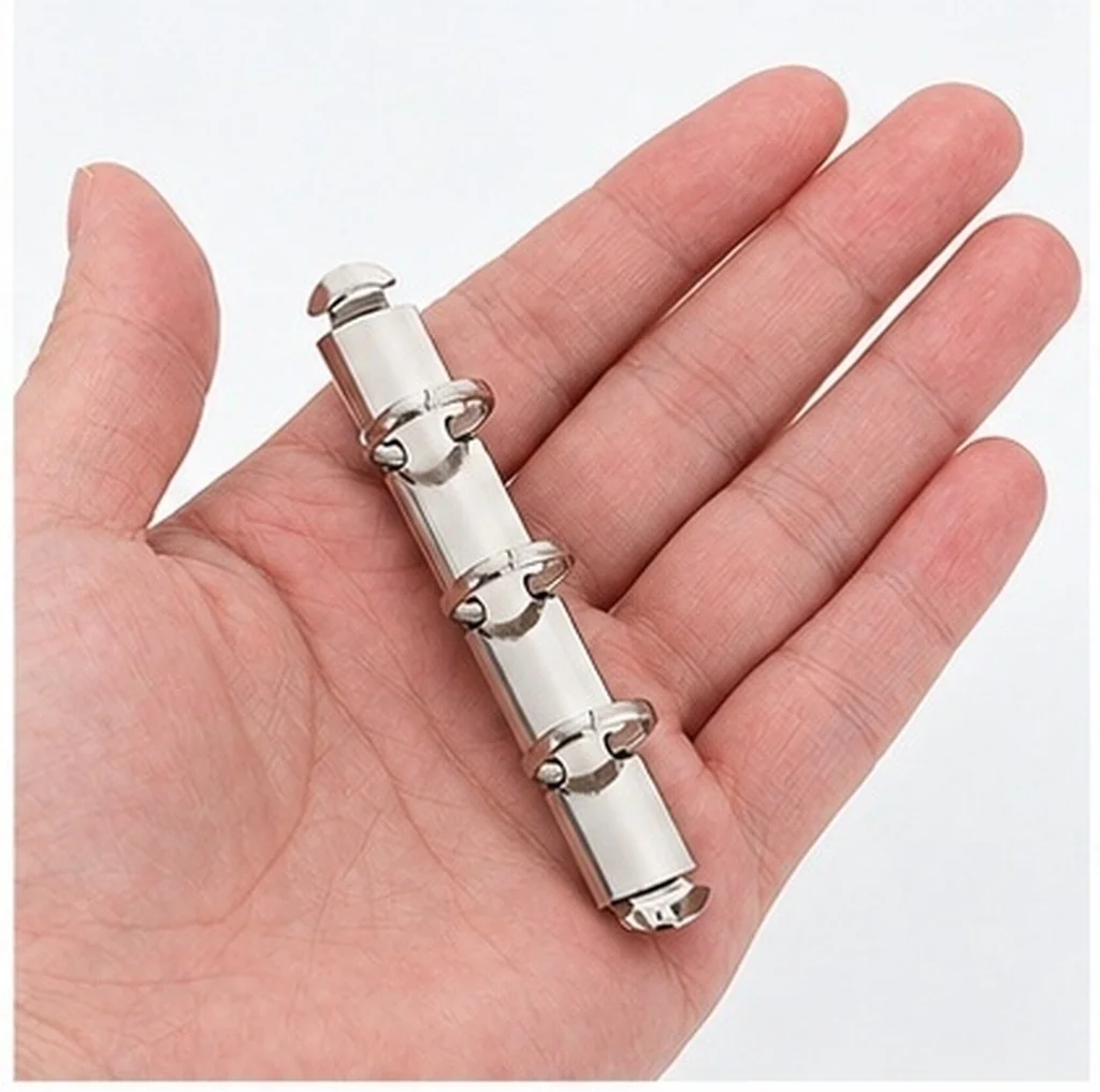 1Set Loose Leaf Binder Rings Metal Stable Replacement Ring Binding Spine Notebook Accessories for Journals Planners DIY Projects