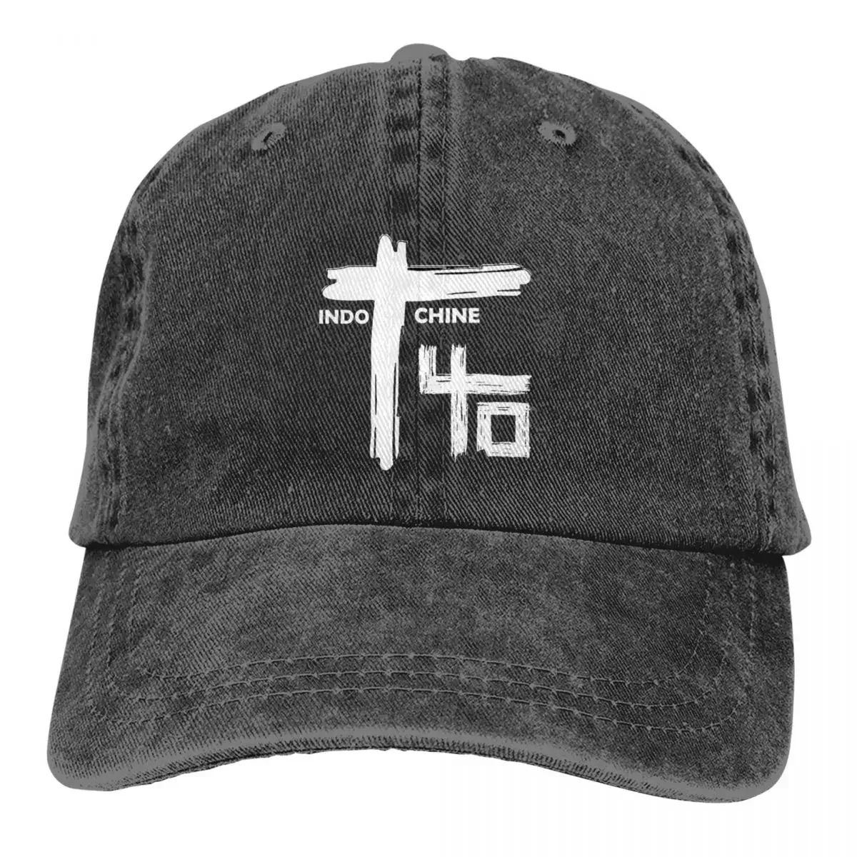

2026 Indochine Baseball Cap Band Outdoor Sports Wholesale Washed Trucker Hat Men Women Fashion Design Cap