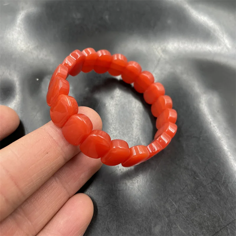 New Style Manual Red Jasper Jade Bracelet