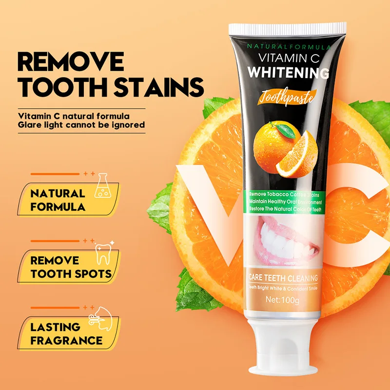 100g Whitening Toothpaste Coconut Bamboo Charcoal Mint Remove Tooth Stains Anti-cavity Mouth Freshener Multi-effect Toothpaste