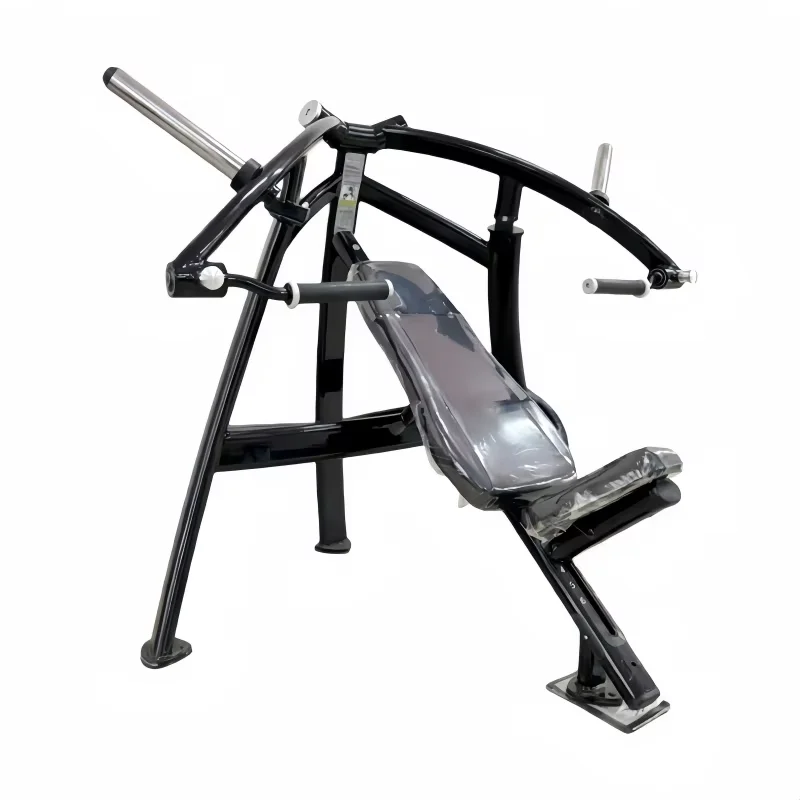 Commercial Plate Loaded Iso-Lateral Incline Seated Chest Press Machine Upper Chest Shoulder Strength Training Fitness Equipment