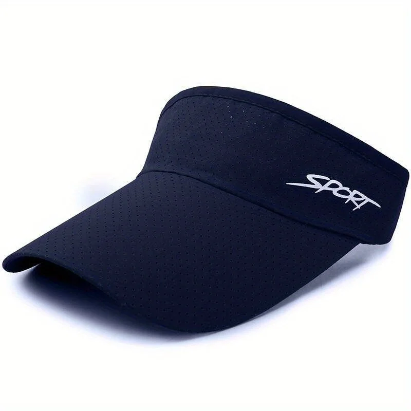 

Sport Sun Visor Hats Adjustable Empty Top Baseball Cap Ball Caps for Women and Men