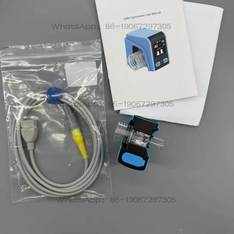 Portable Pets, Miniature Animal Monitoring, Wireless End-tidal Carbon Dioxide Monitor