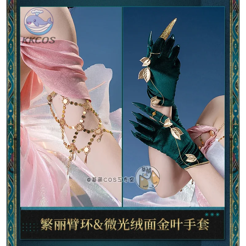 لعبة عكس: 1999 أزياء الملاك نانا التأثيرية أغطية الرأس ذيل الهالوين عيد الميلاد أنيمي حفلة كوميك كون ملابس عصرية يومية KKCos #6