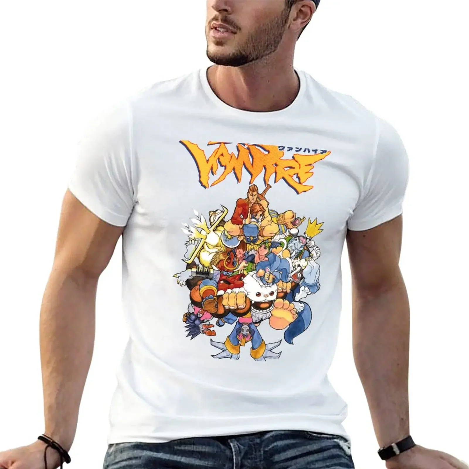 

New Vampire: The Night Warriors T-Shirt T-shirt short shirts graphic tees mens graphic t-shirts big and tall