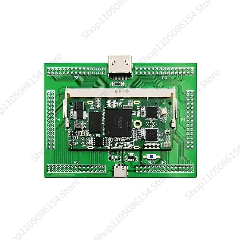 Papan pengembangan FPGA sumber terbuka RISC-V Linux Lattice ECP5 ULX3S